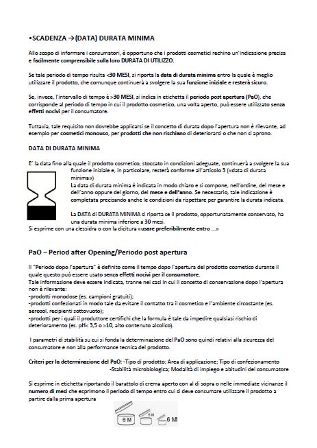 Chimica dei prodotti cosmetici - Appunti - Farmacia