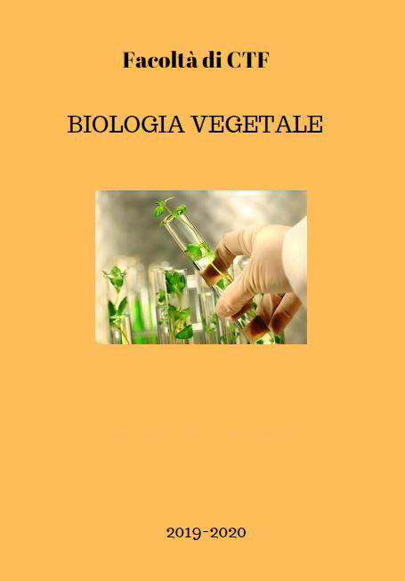 Biologia vegetale - Slide