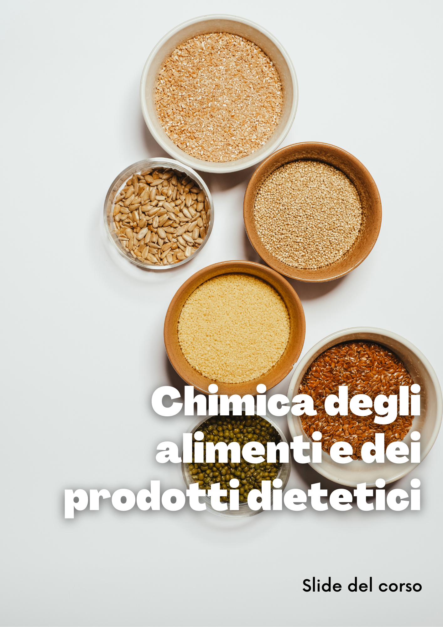 Chimica dei alimenti e dei prodotti dietetici - Slide - Farmacia