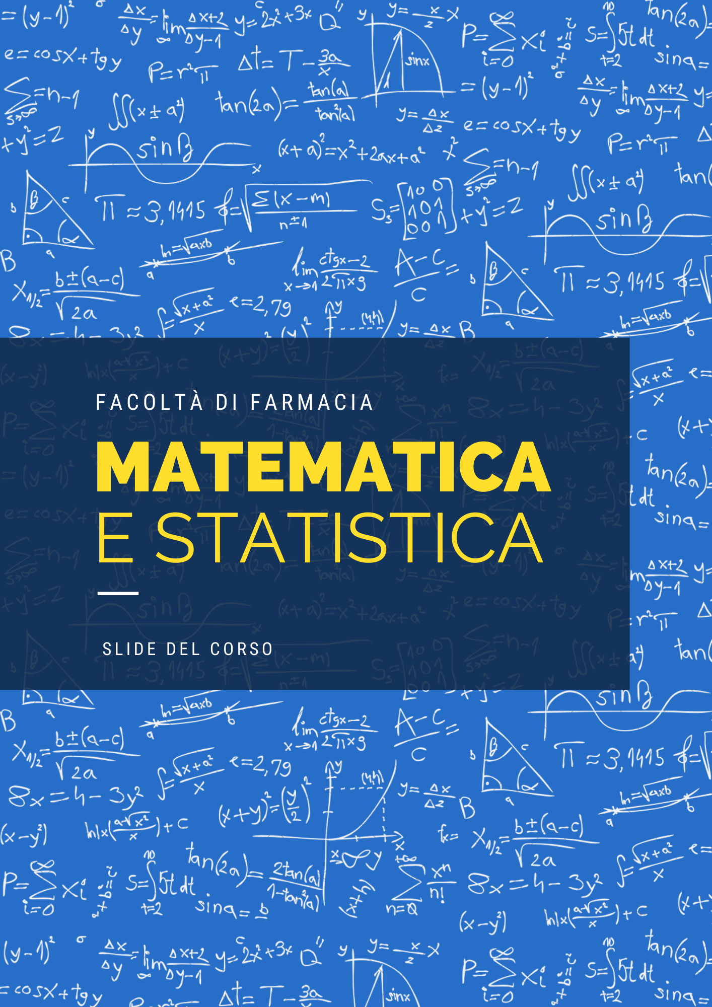 Matematica e statistica - Slide