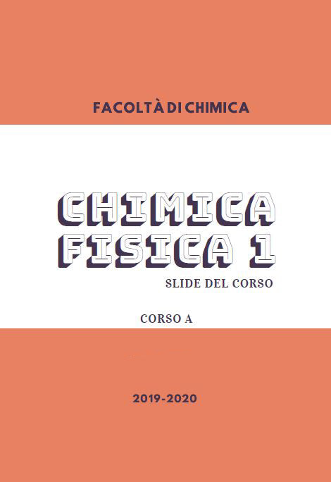 Chimica fisica 1 Corso A - Slide