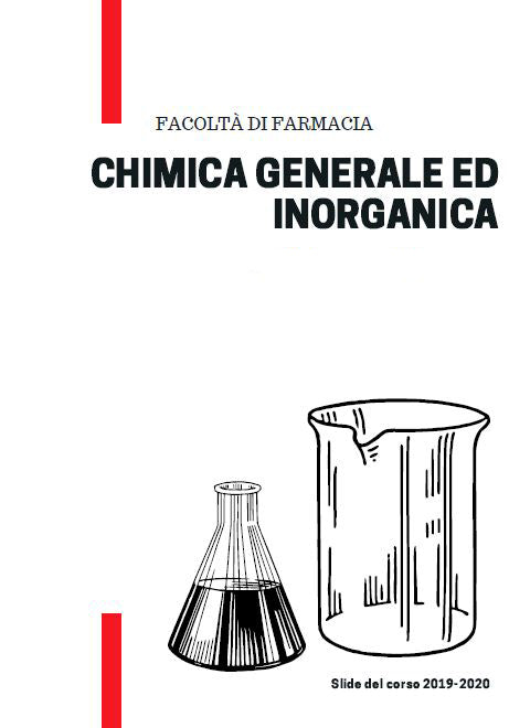 Chimica generale e inorganica - Slide