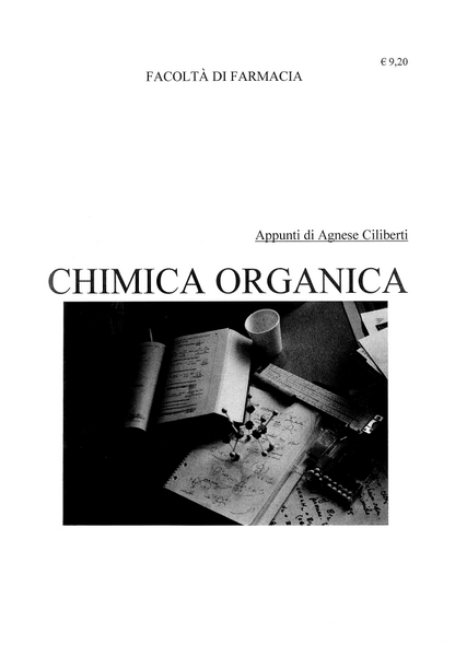 Chimica organica - Appunti di Agnese Ciliberti